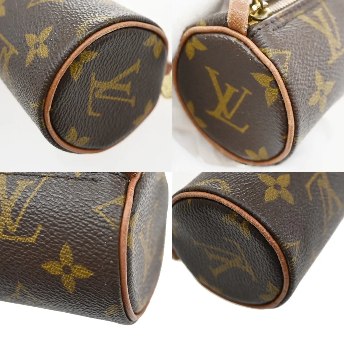 Louis Vuitton Papillon Pochette Monogram Canvas Brown Canvas Clutche & Pouche Bag (Pre-Owned)