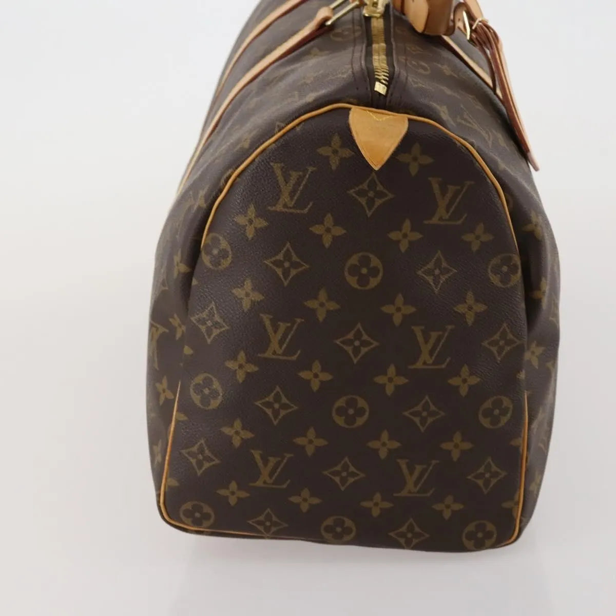 Louis Vuitton Keepall Monogram Canvas Brown Canvas Travel Bag Bag (Pre-Owned)