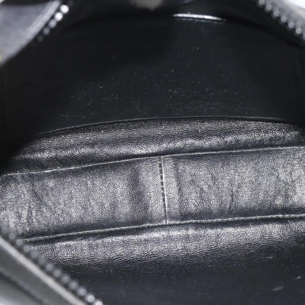 Gucci Vintage Horsebit Leather Black Leather Shoulder Bag Bag (Pre-Owned)