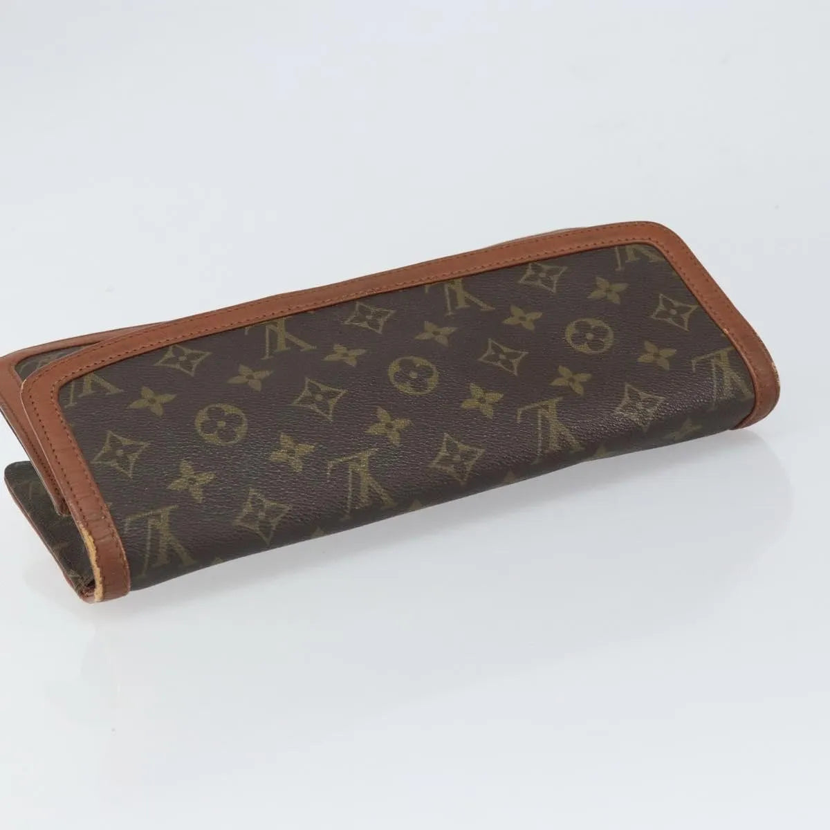 Louis Vuitton Dame Pochette Monogram Canvas Brown Canvas Clutche & Pouche Bag (Pre-Owned)