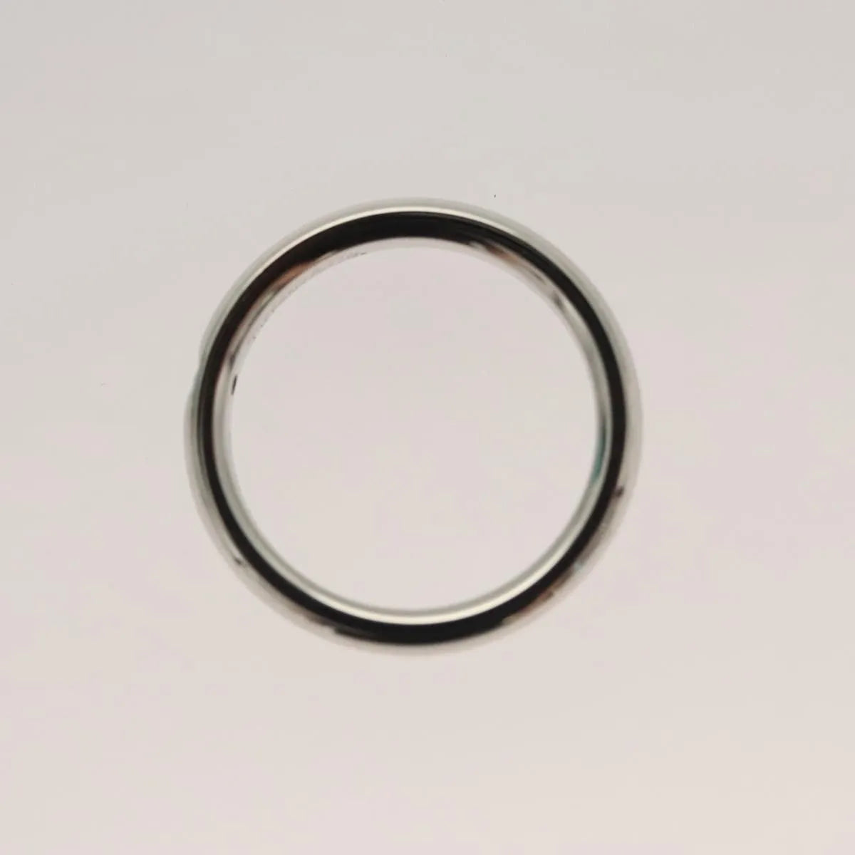 Tiffany & Co. Elsa Peretti Band Platinum Silver Platinum Ring Jewelry (Pre-Owned)