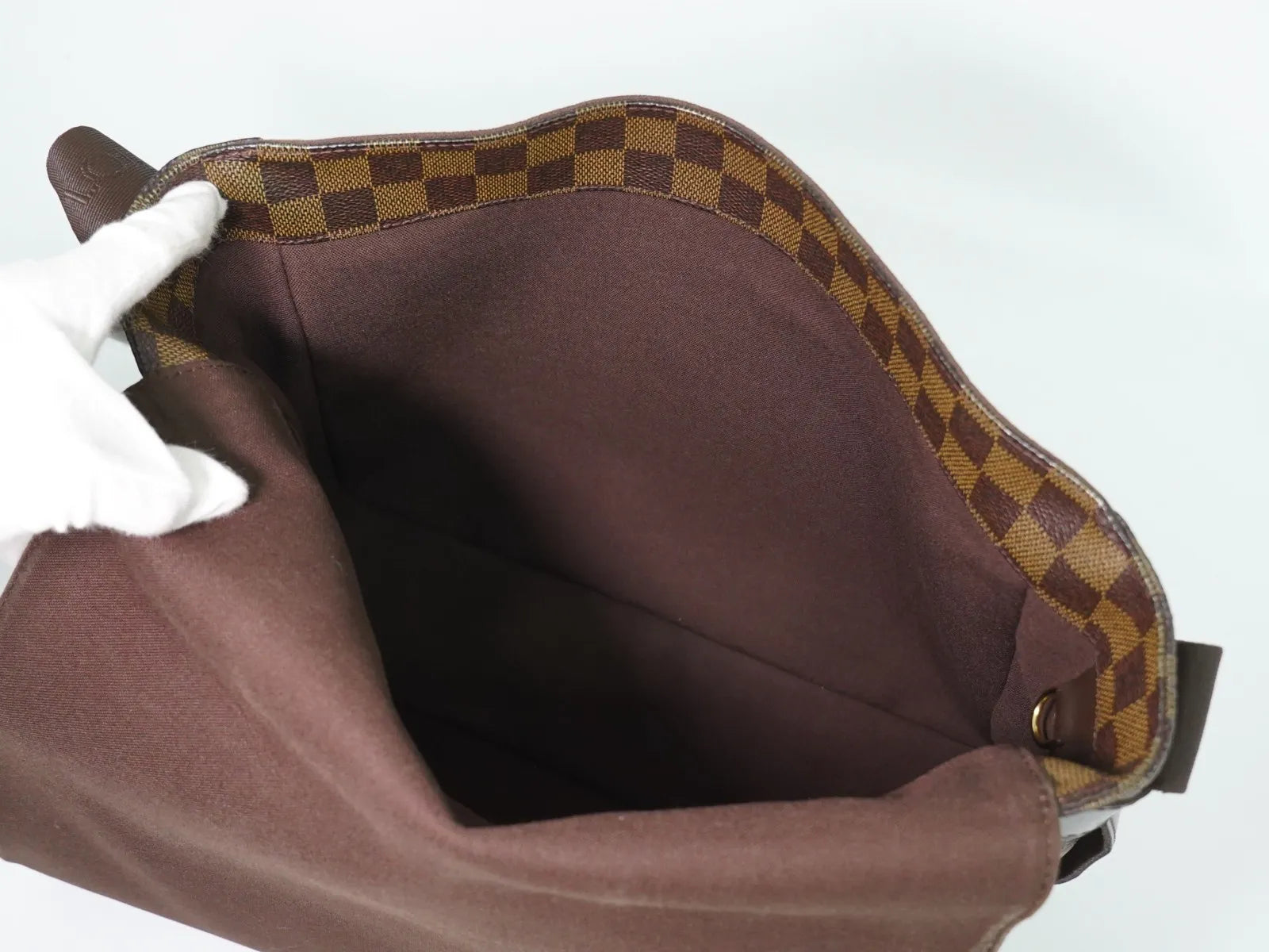 Louis Vuitton Bastille Damier Brown Canvas Shoulder Bag Bag (Pre-Owned)