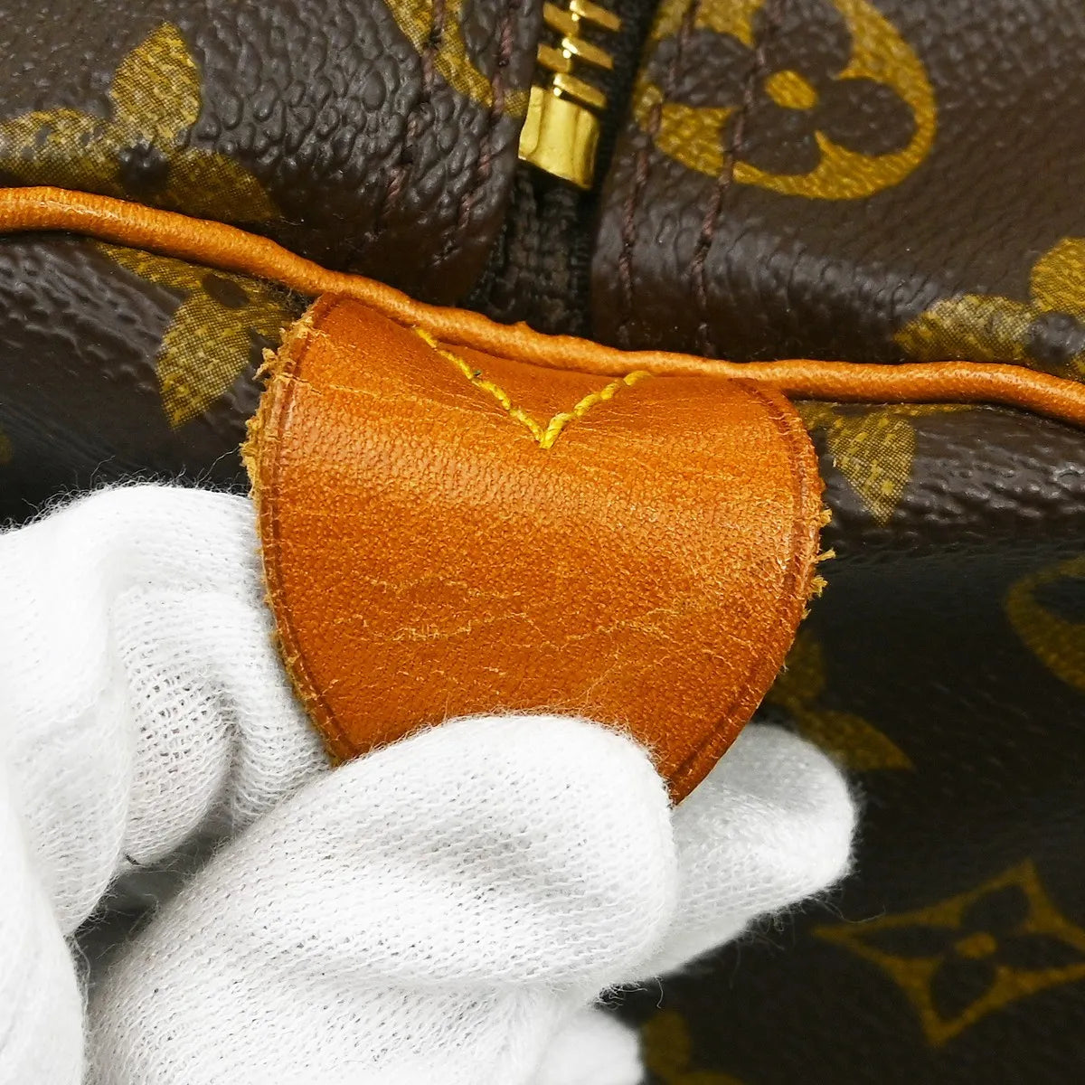 Louis Vuitton Keepall Monogram Canvas Brown Canvas Travel Bag Bag (Pre-Owned)