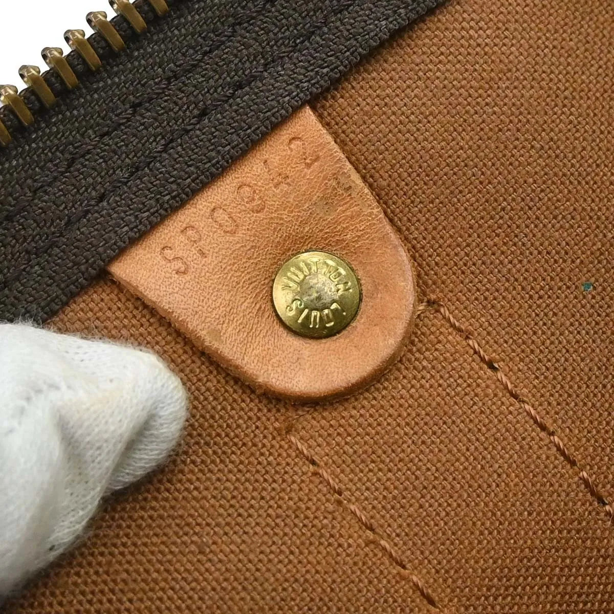 Louis Vuitton Keepall Monogram Canvas Brown Canvas Travel Bag Bag (Pre-Owned)