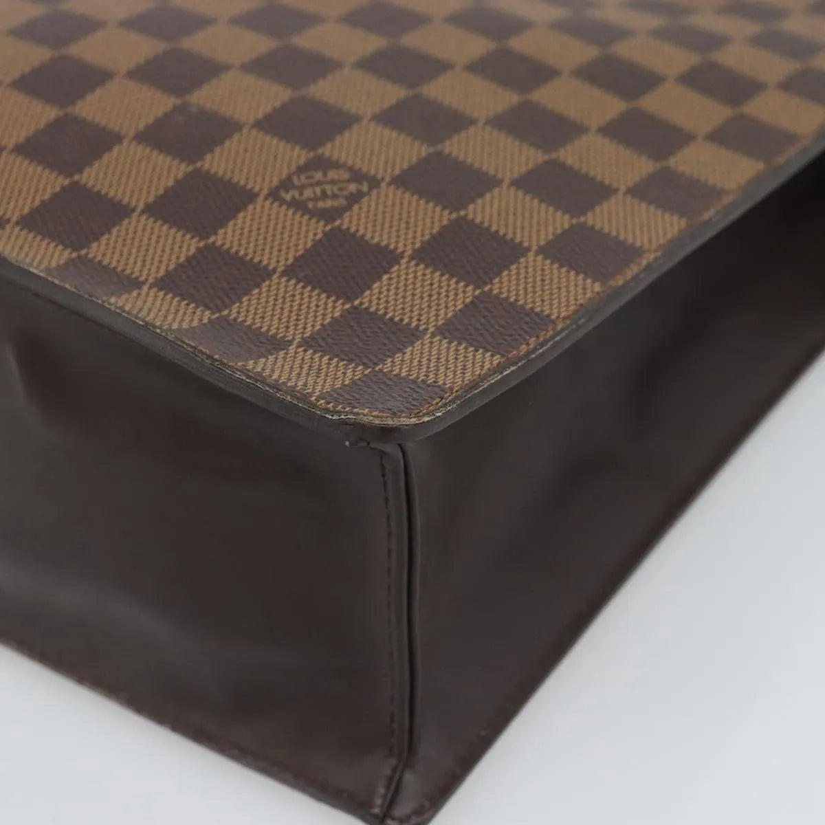 Louis Vuitton Venice Sac Plat Damier Brown Canvas Tote Bag Bag (Pre-Owned)
