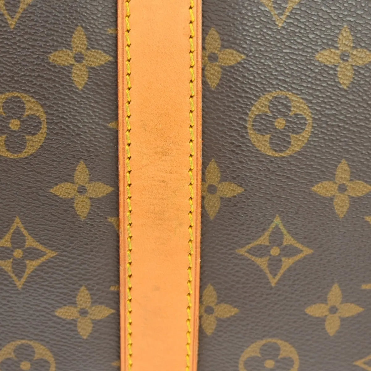 Louis Vuitton Keepall Monogram Canvas Brown Canvas Travel Bag Bag (Pre-Owned)