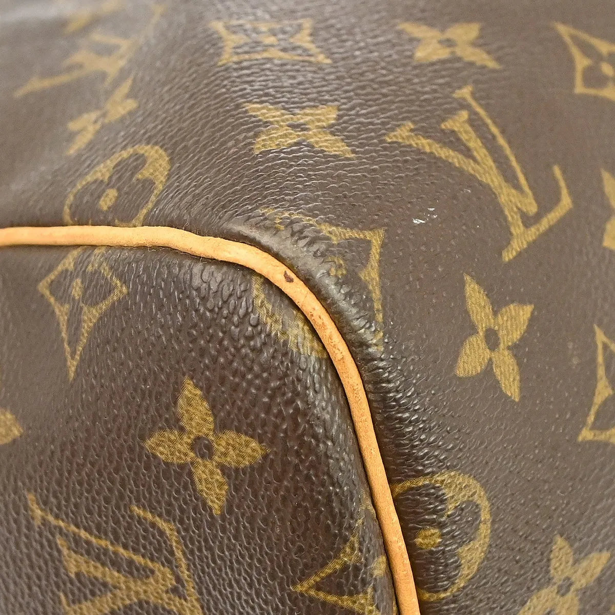 Louis Vuitton Keepall Monogram Canvas Brown Canvas Travel Bag Bag (Pre-Owned)