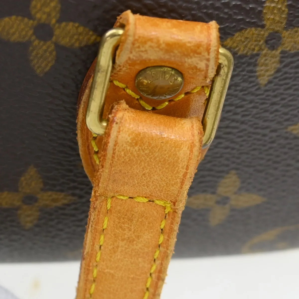 Louis Vuitton Blois Monogram Canvas Brown Canvas Shoulder Bag Bag (Pre-Owned)
