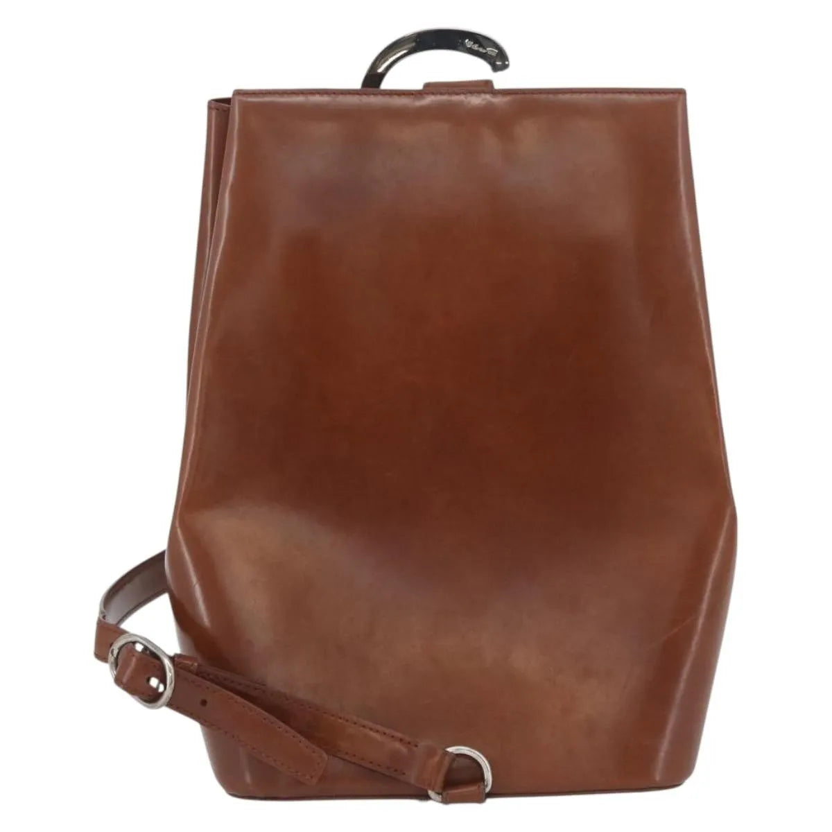 Cartier Panthère Shoulder Patent Leather Brown Leather Shoulder Bag Bag (Pre-Owned)