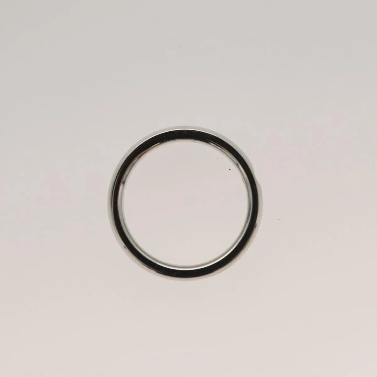 Tiffany & Co. Elsa Peretti Band Platinum Silver Platinum Ring Jewelry (Pre-Owned)
