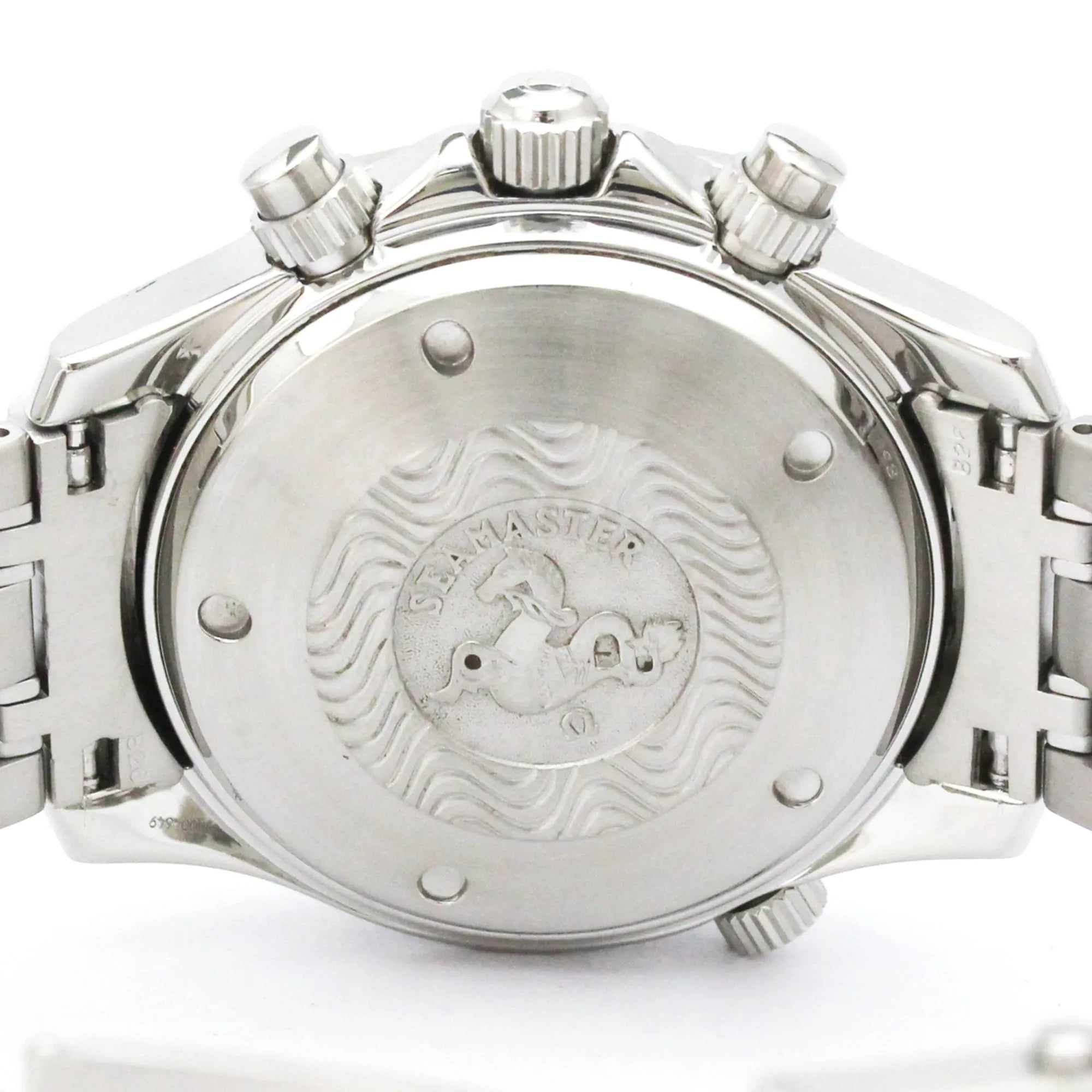 Omega Seamaster Diver 300M Chronometer Chronograph Automatic Stainless Steel Watch (Pre-Owned)