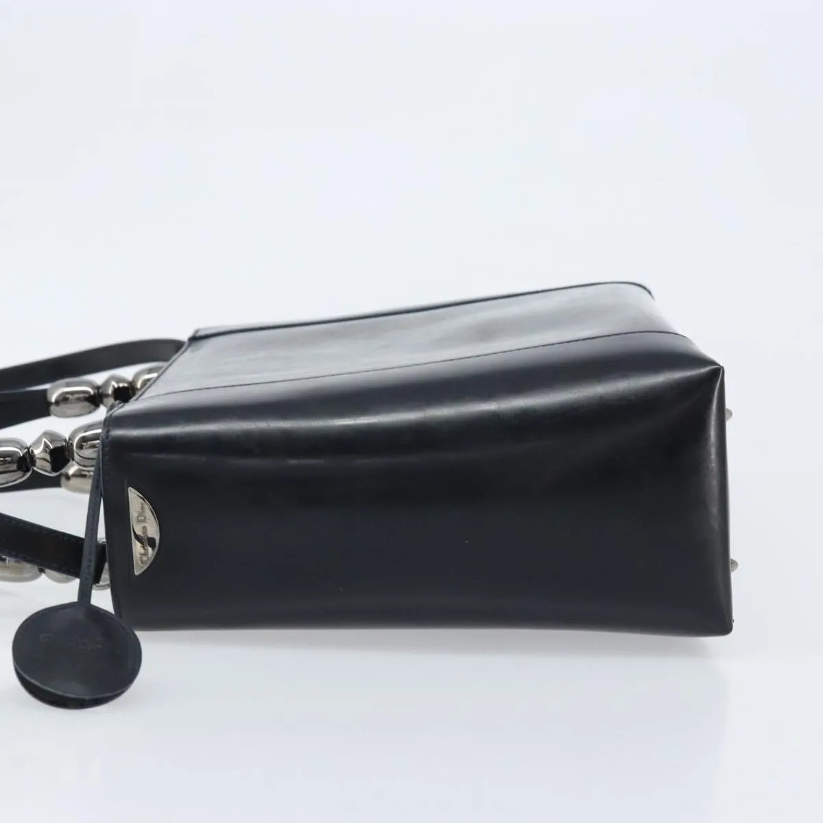 Christian Dior Malice Leather Black Leather Handbag (Pre-Owned)