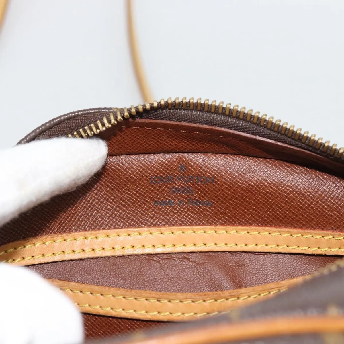 Louis Vuitton Blois Monogram Canvas Brown Canvas Shoulder Bag Bag (Pre-Owned)