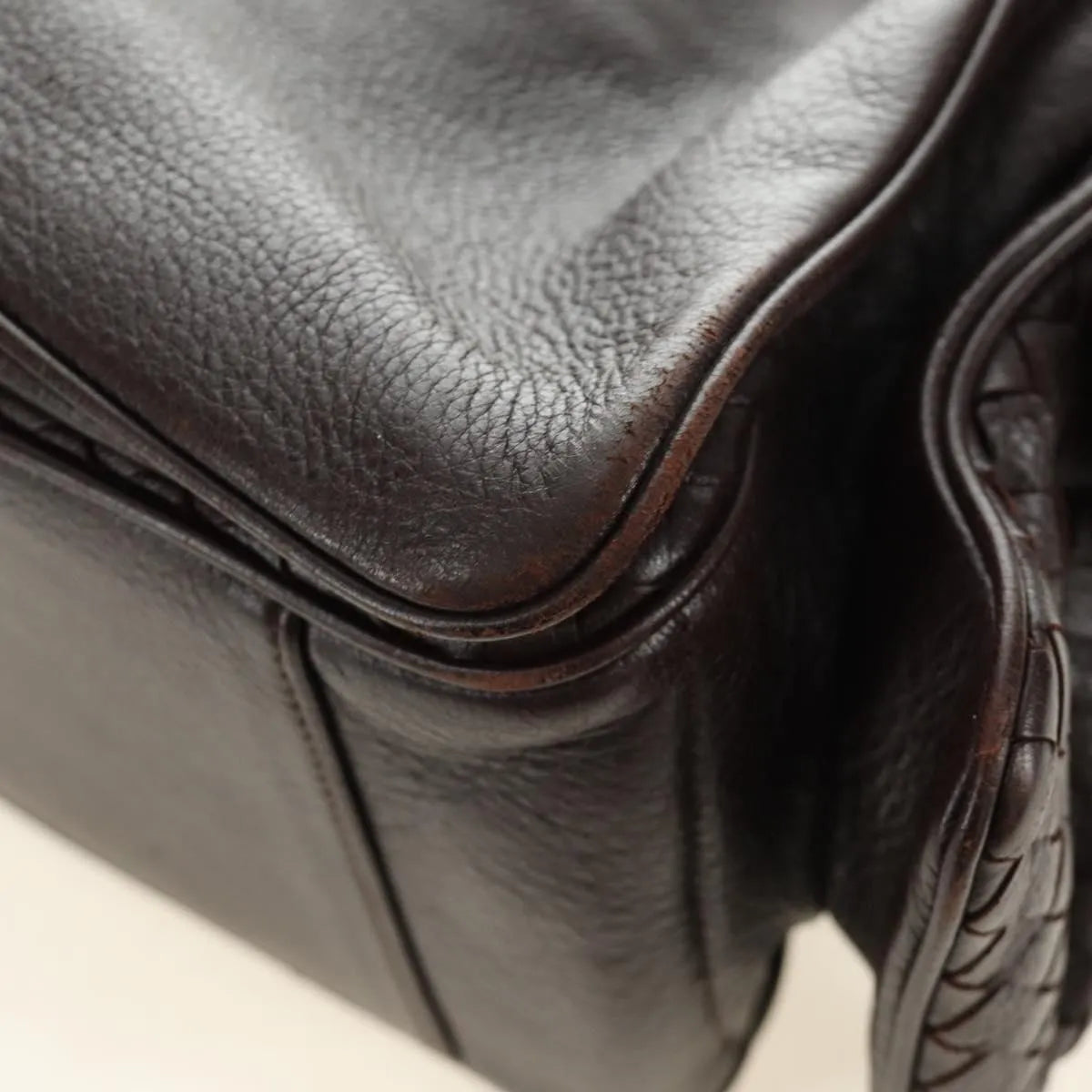 Bottega Veneta Cocker Hobo Leather Brown Leather Handbag (Pre-Owned)