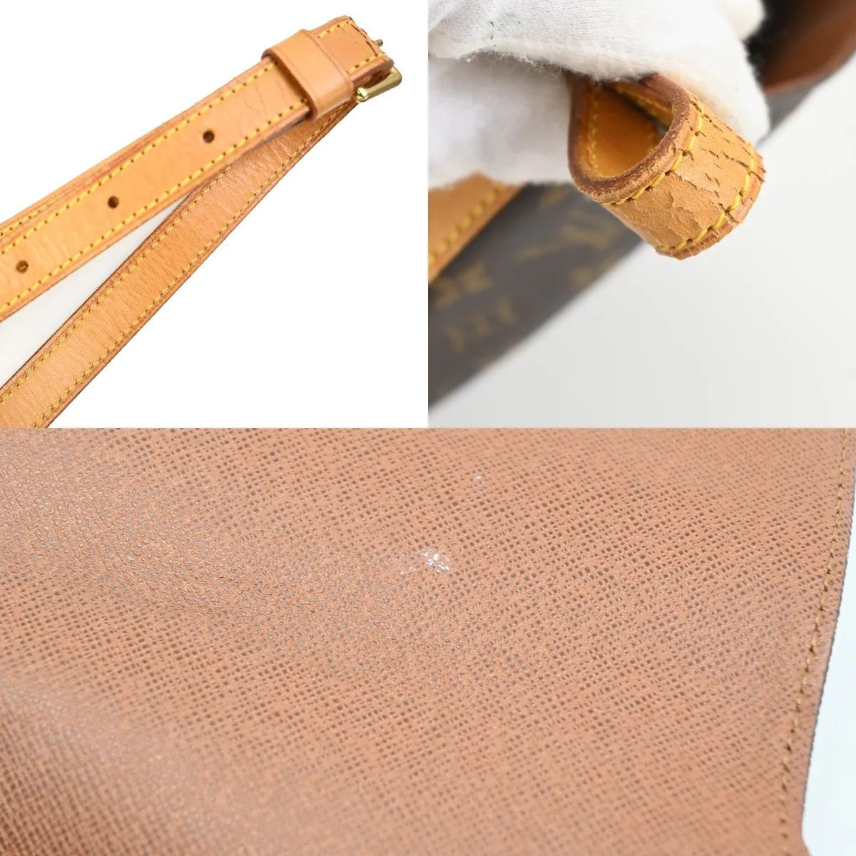 Louis Vuitton Musette Salsa Monogram Canvas Brown Canvas Shoulder Bag Bag (Pre-Owned)