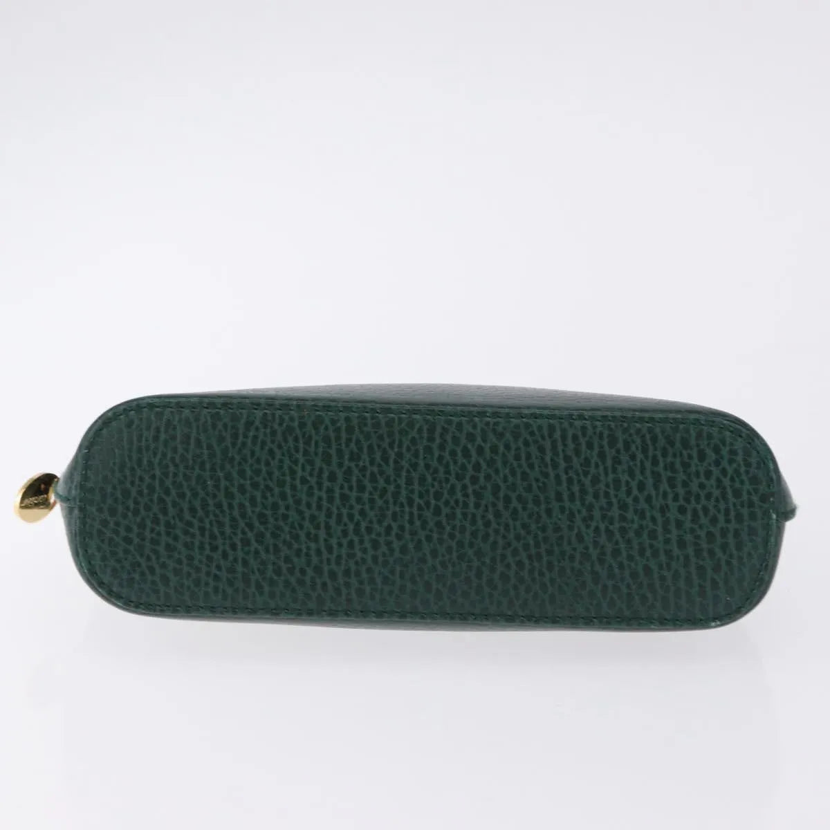 Cartier Marcello Clutch Leather Green Leather Clutche & Pouche Bag (Pre-Owned)