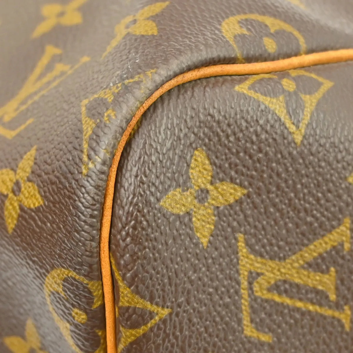 Louis Vuitton Keepall Monogram Canvas Brown Canvas Travel Bag Bag (Pre-Owned)