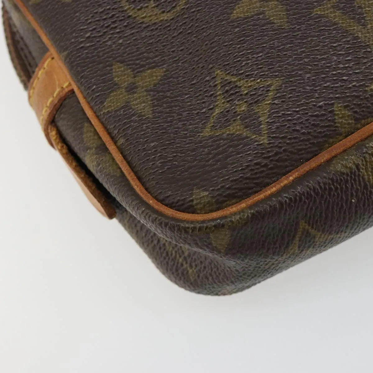 Louis Vuitton Pochette Marly Bandouliere Monogram Canvas Brown Canvas Shoulder Bag Bag (Pre-Owned)