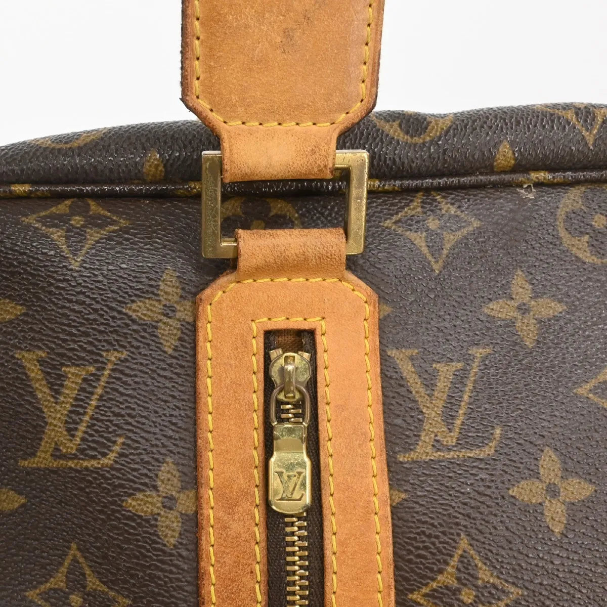 Louis Vuitton Sac Bosphore Monogram Canvas Brown Canvas Briefcase Bag (Pre-Owned)