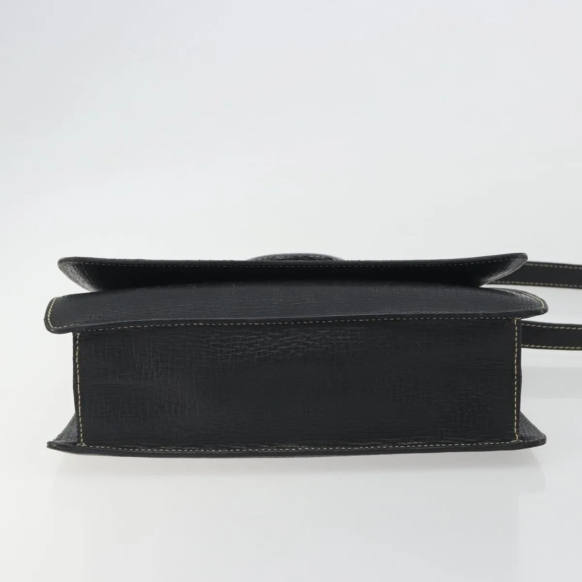 Loewe Barcelona Top Handle Leather Black Leather Handbag (Pre-Owned)