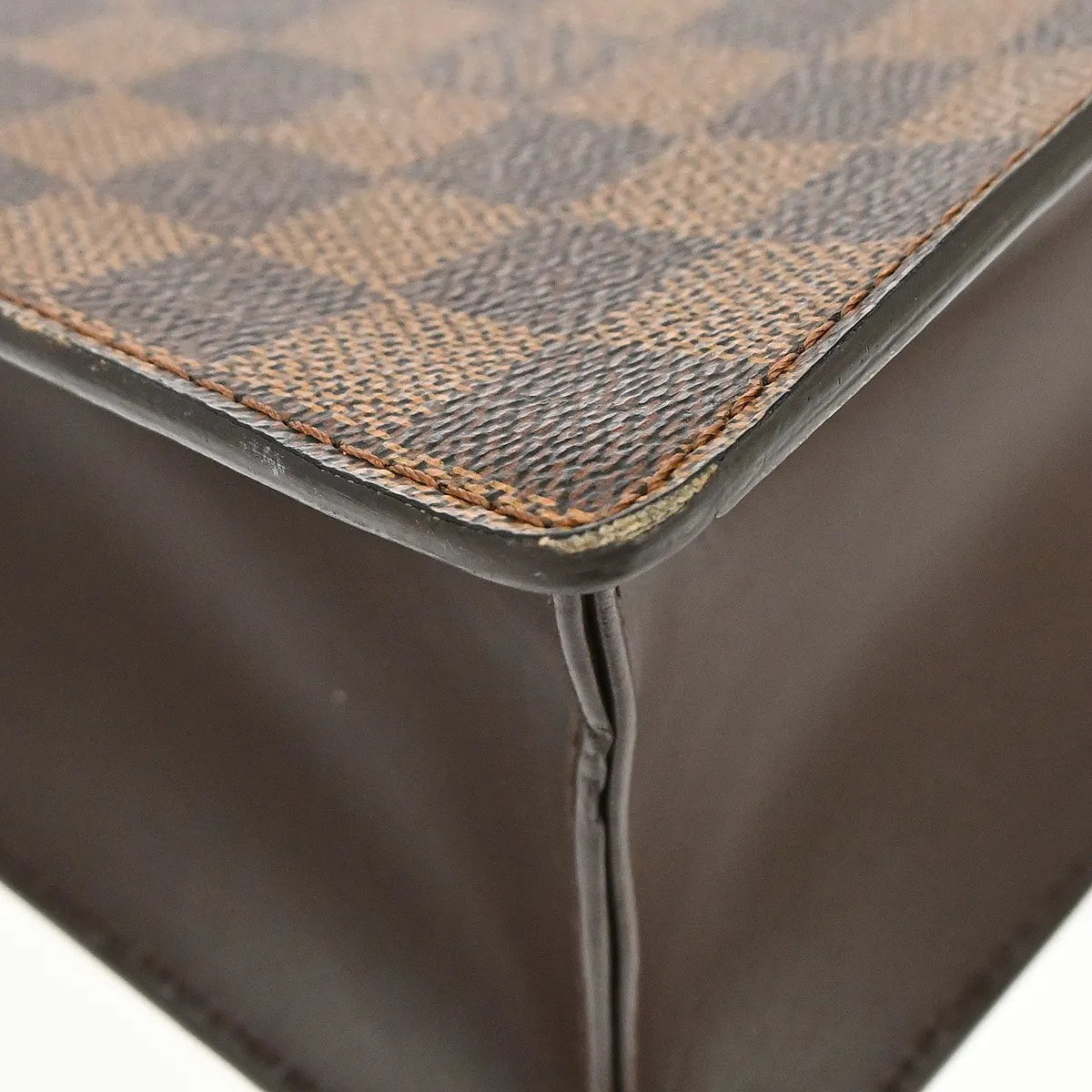 Louis Vuitton Venice Sac Plat Damier Ebene Brown Canvas Tote Bag Bag (Pre-Owned)