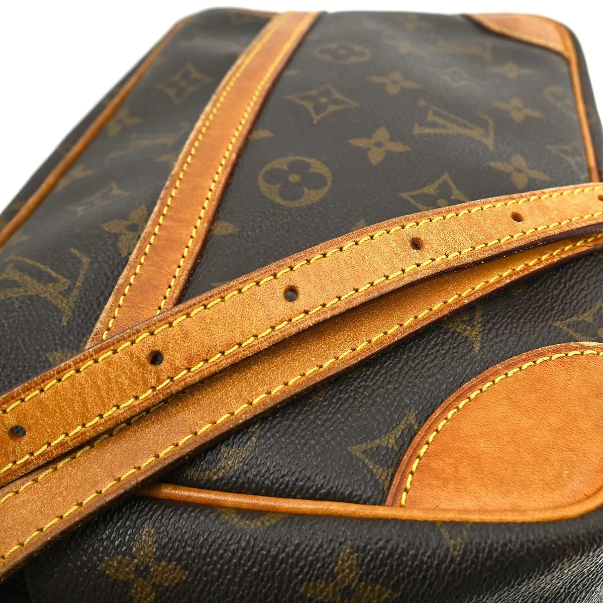 Louis Vuitton Trocadero Handbag Monogram Canvas Brown Canvas Shoulder Bag Bag (Pre-Owned)