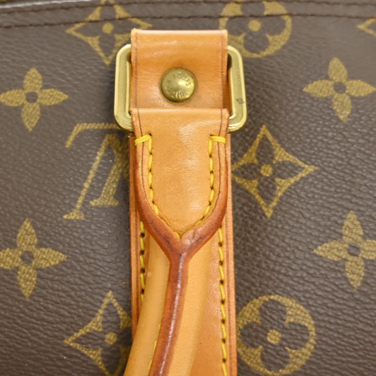 Louis Vuitton Keepall Monogram Canvas Brown Canvas Travel Bag Bag (Pre-Owned)