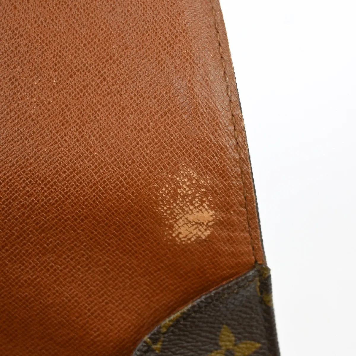 Louis Vuitton Cartouchiere Monogram Canvas Brown Canvas Shoulder Bag Bag (Pre-Owned)