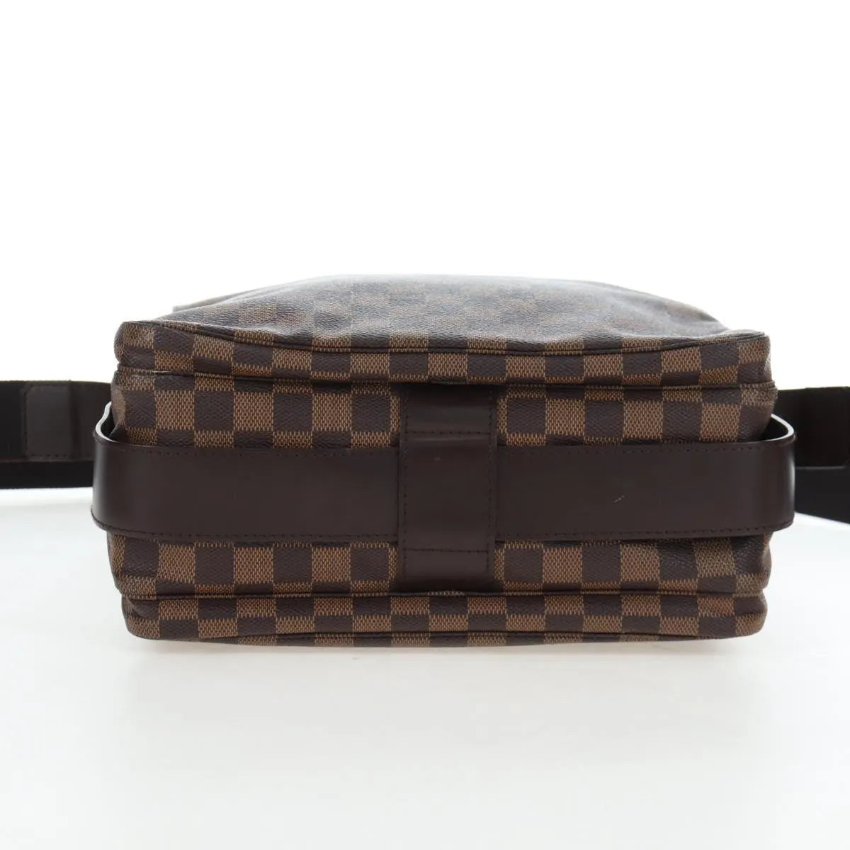 Louis Vuitton Naviglio Damier Brown Canvas Shoulder Bag Bag (Pre-Owned)