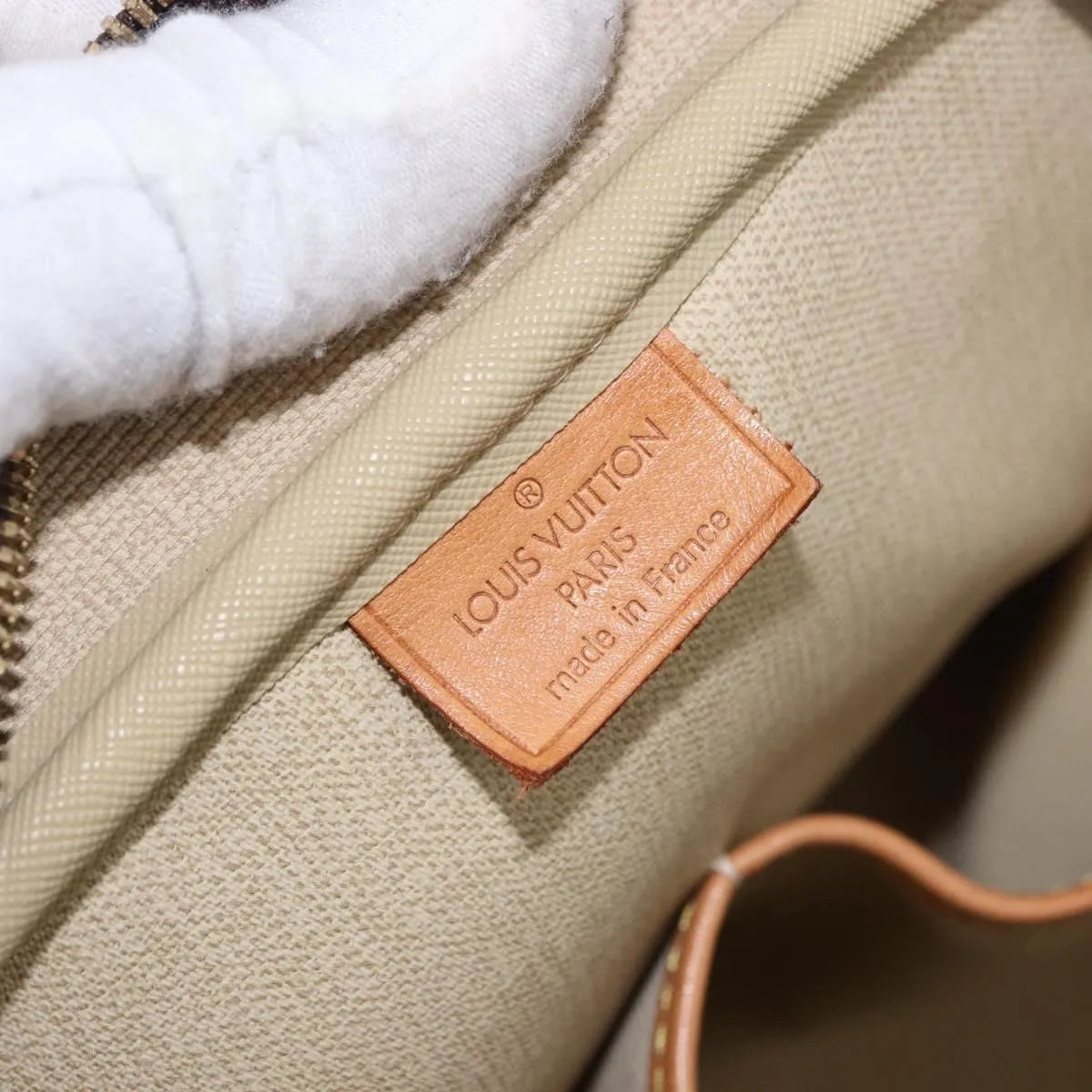 Louis Vuitton Deauville Monogram Brown Canvas Handbag (Pre-Owned)