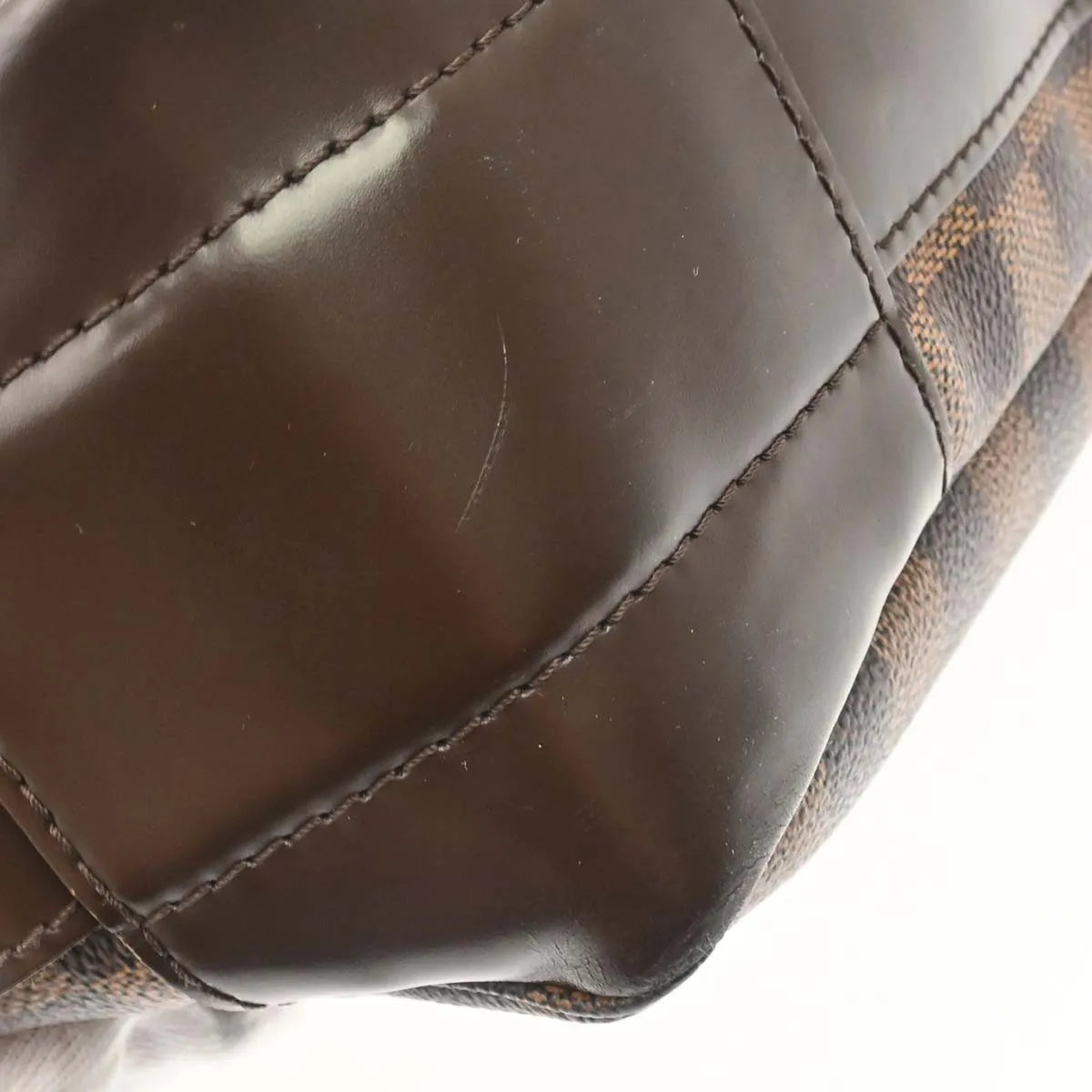 Louis Vuitton Bastille Damier Brown Canvas Shoulder Bag Bag (Pre-Owned)
