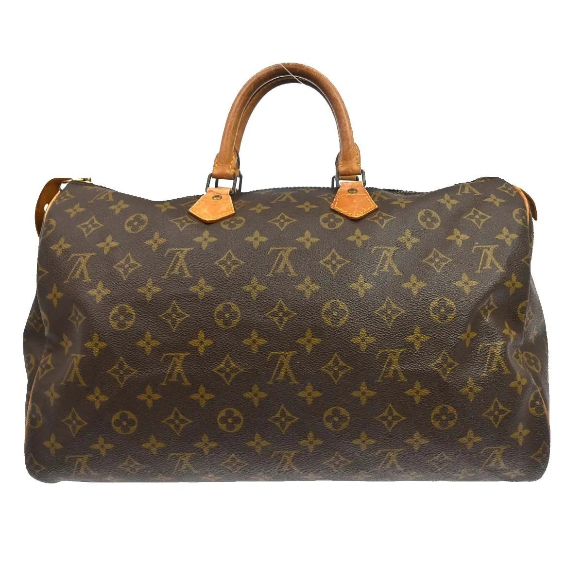 Louis Vuitton Speedy Monogram Brown Canvas Handbag (Pre-Owned)