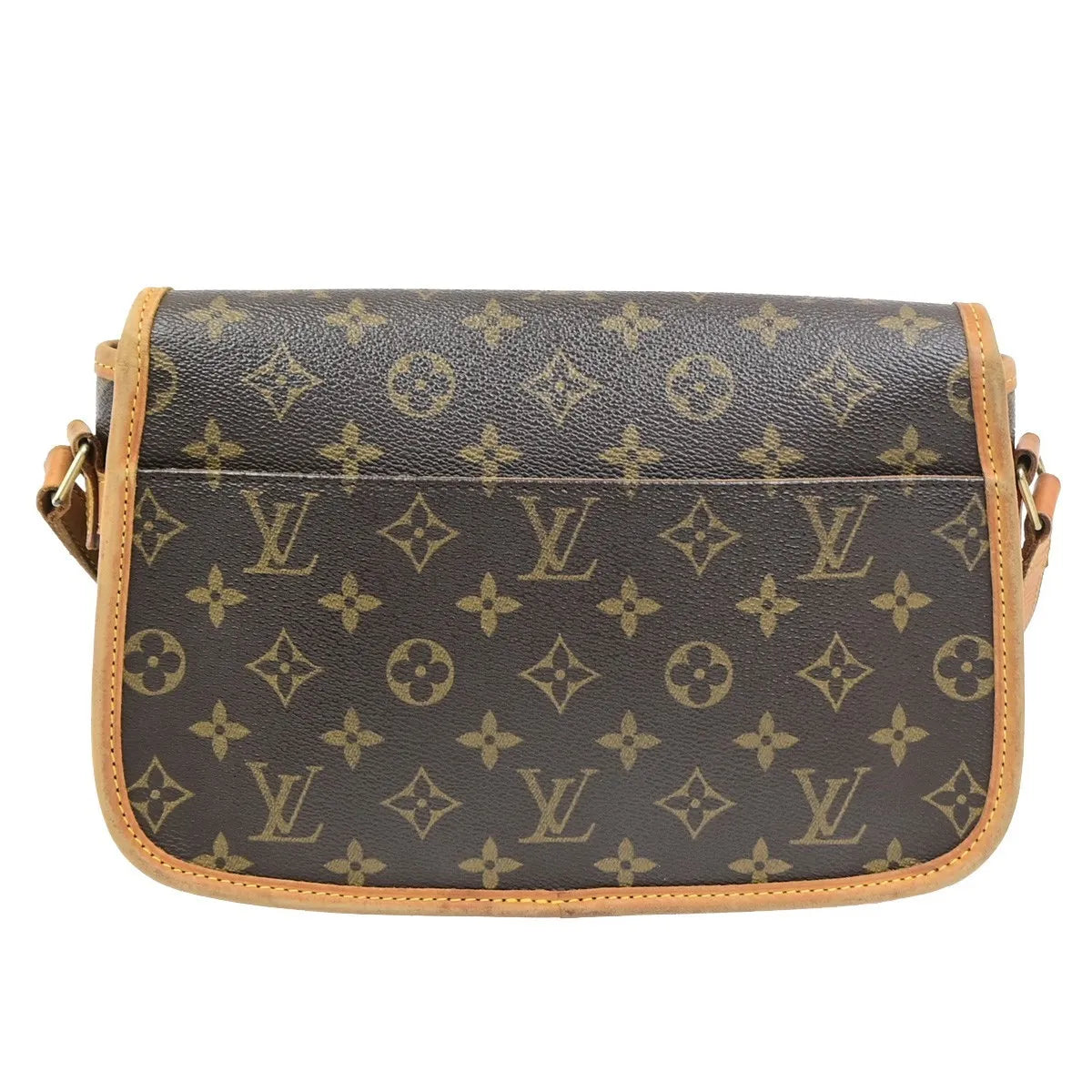 Louis Vuitton Sologne Monogram Canvas Brown Canvas Shoulder Bag Bag (Pre-Owned)