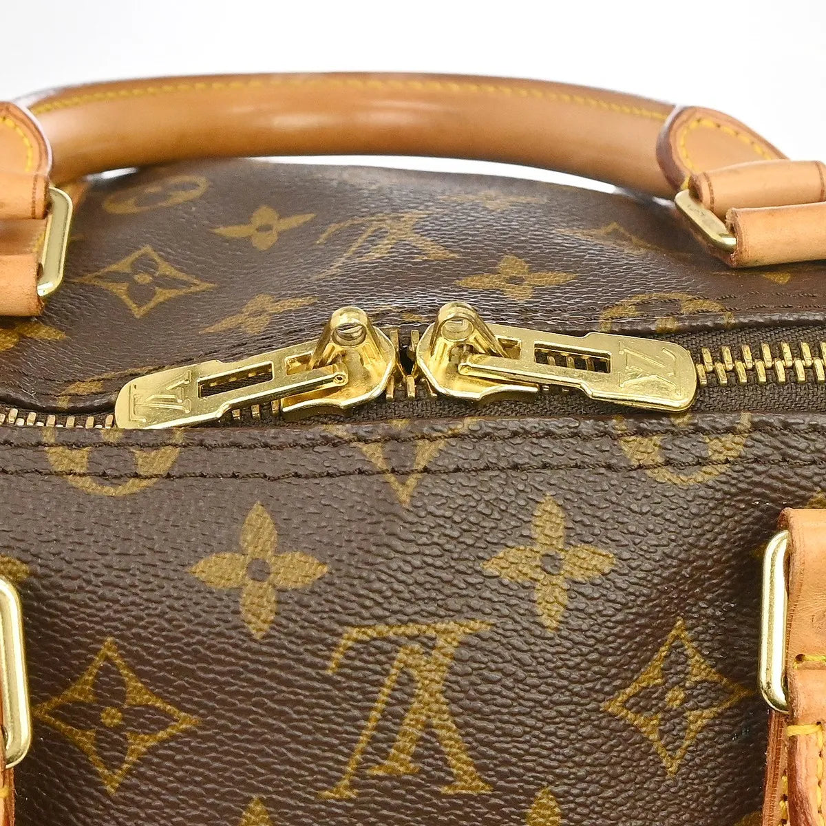 Louis Vuitton Keepall Monogram Brown Canvas Travel Bag Bag (Pre-Owned)