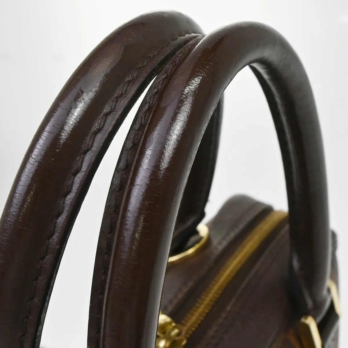 Louis Vuitton Brera Damier Brown Canvas Handbag (Pre-Owned)