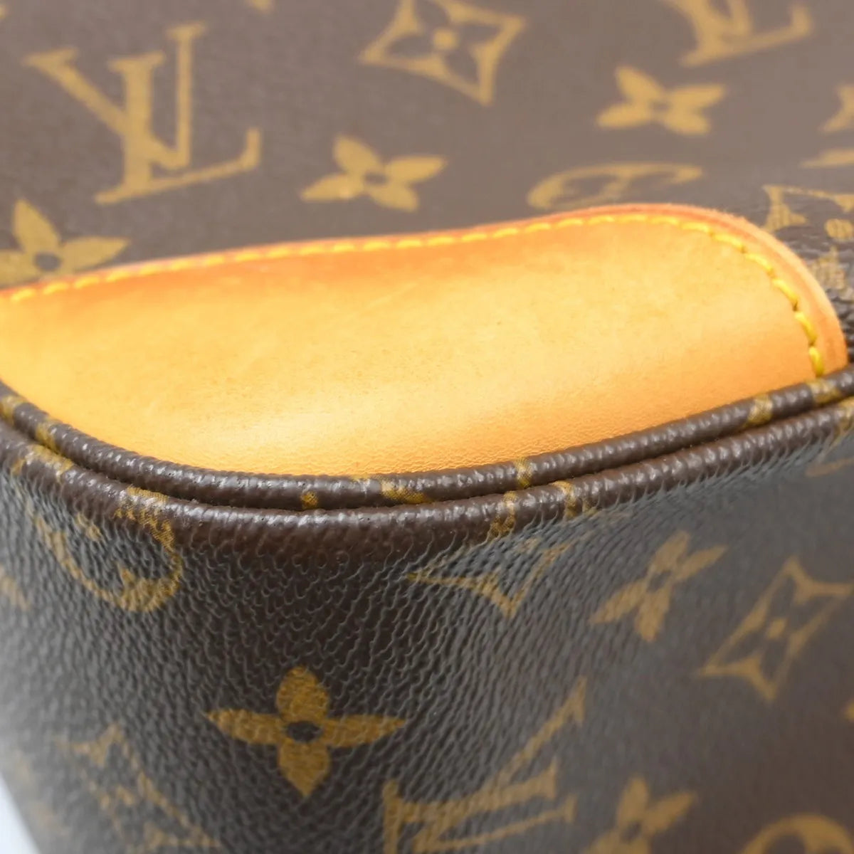 Louis Vuitton Boulogne Monogram Brown Canvas Shoulder Bag Bag (Pre-Owned)