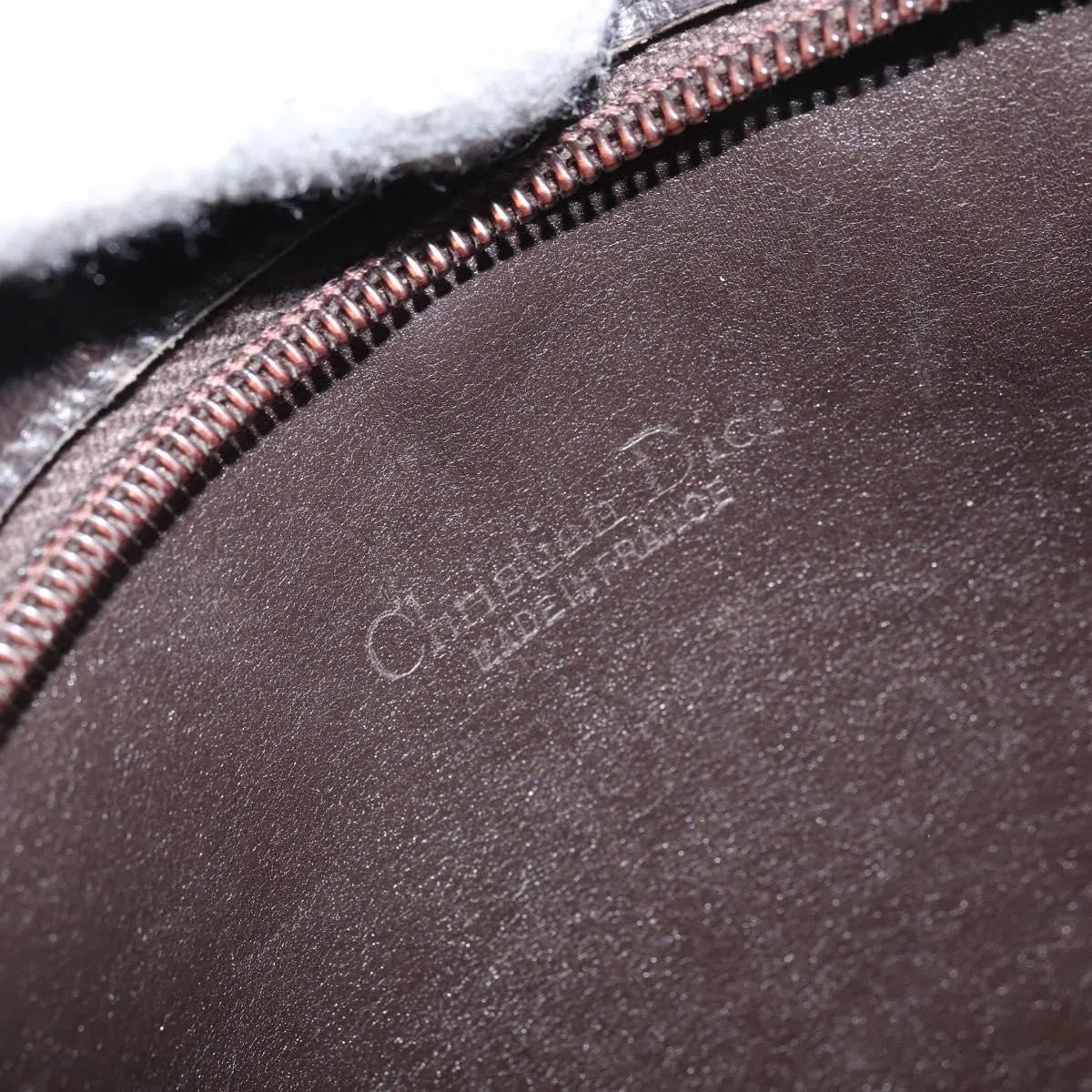 Christian Dior Vintage Trotter Canvas Brown Canvas Shoulder Bag Bag (Pre-Owned)