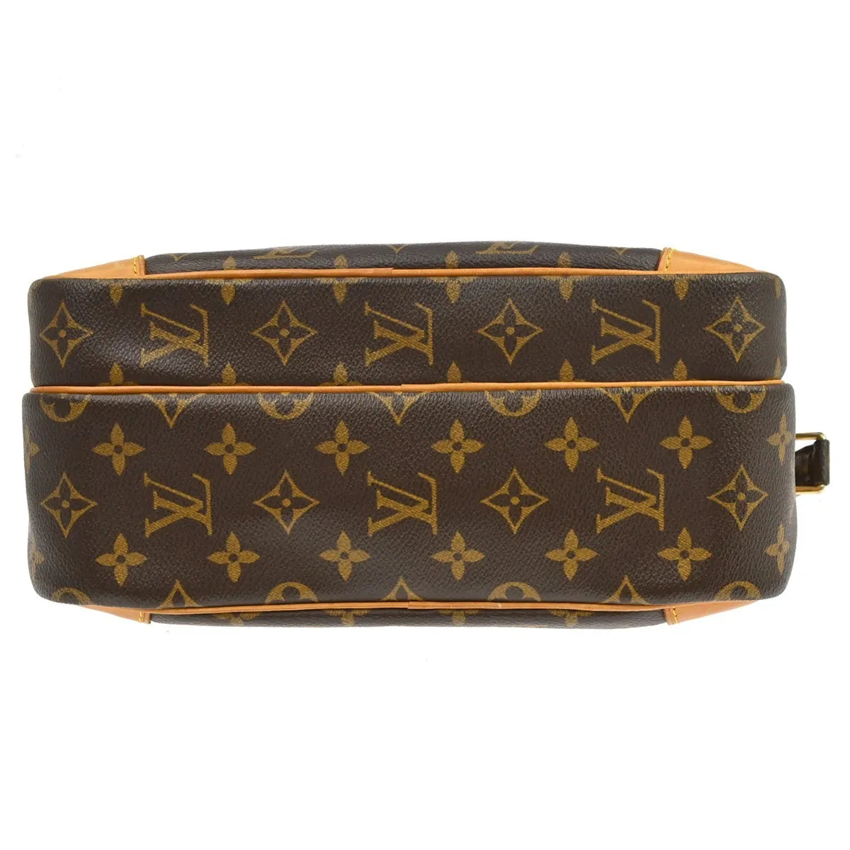 Louis Vuitton Nil Messenger Monogram Canvas Brown Canvas Handbag (Pre-Owned)