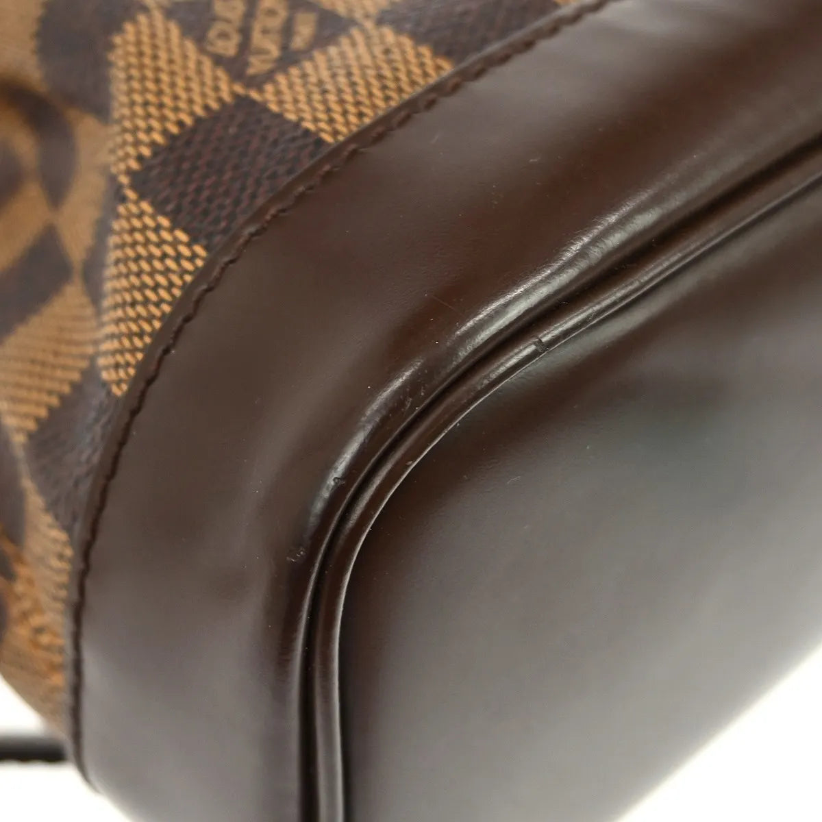 Louis Vuitton Soho Damier Brown Canvas Backpack Bag (Pre-Owned)