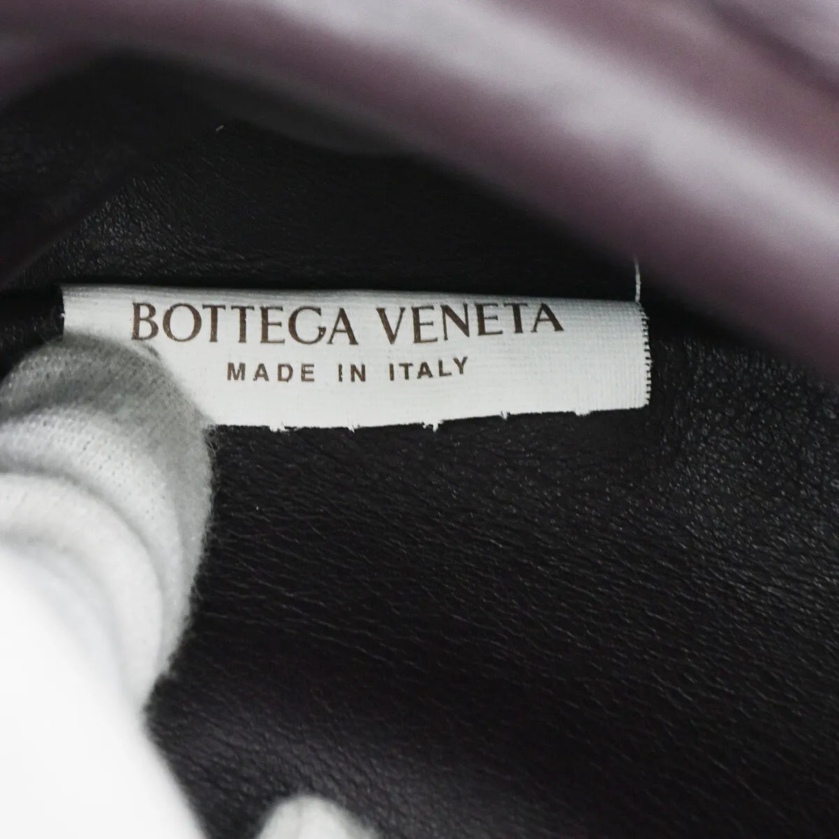 Bottega Veneta The Chain Leather Burgundy Leather Bag (Pre-Owned)