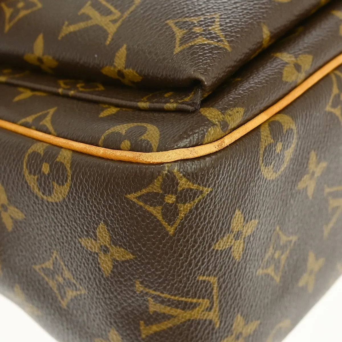 Louis Vuitton Viva Cite Monogram Canvas Brown Canvas Shoulder Bag Bag (Pre-Owned)