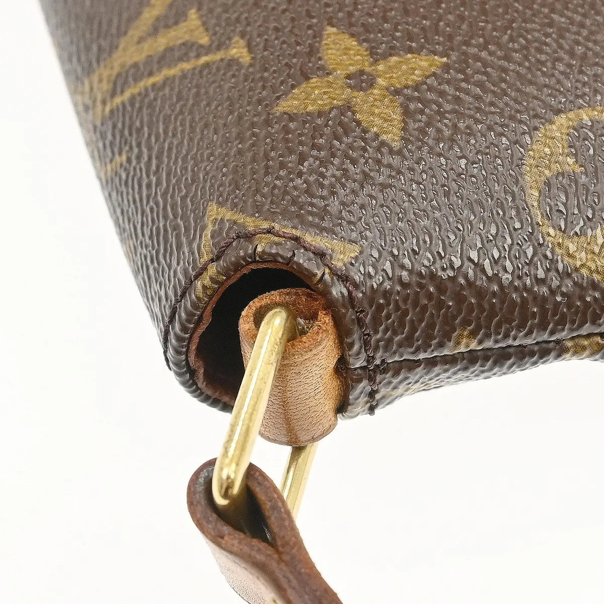 Louis Vuitton Musette Tango Monogram Canvas Brown Canvas Shoulder Bag Bag (Pre-Owned)
