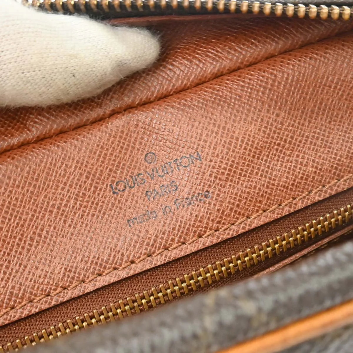 Louis Vuitton Nil Messenger Monogram Canvas Brown Canvas Shoulder Bag Bag (Pre-Owned)