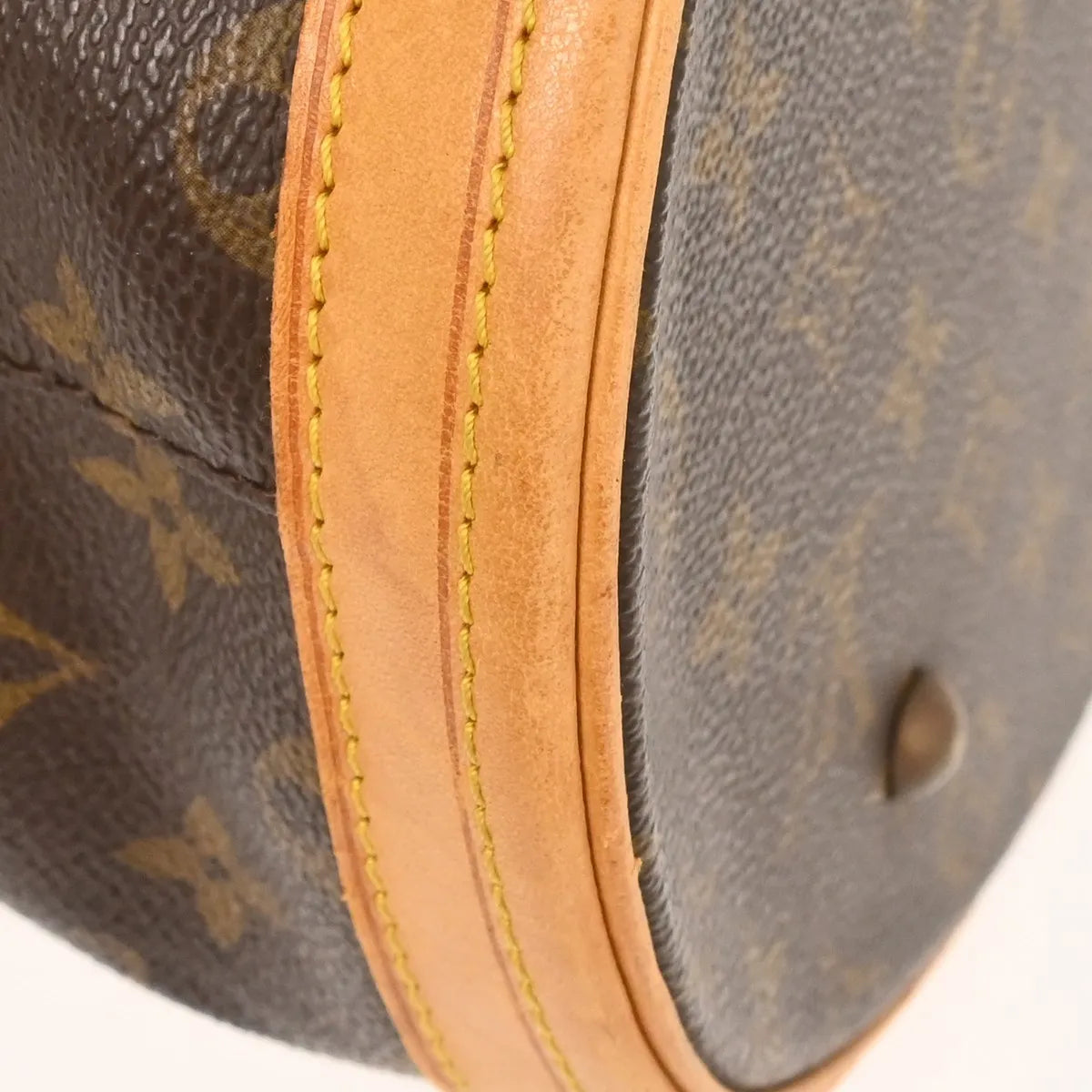 Louis Vuitton Bucket Monogram Canvas Brown Canvas Tote Bag Bag (Pre-Owned)