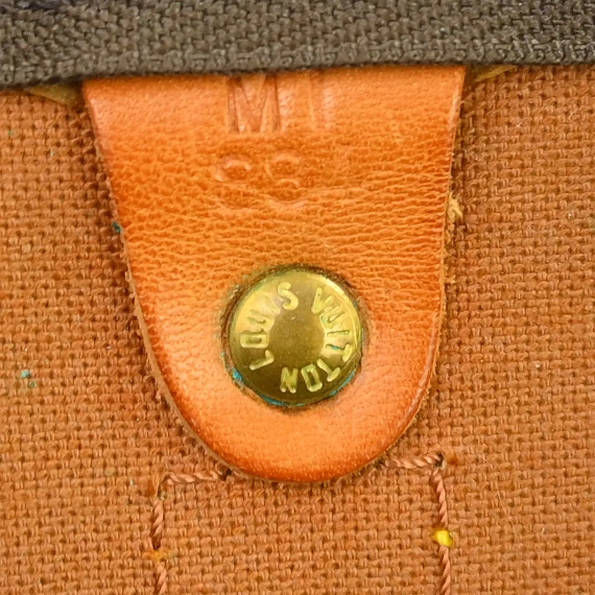 Louis Vuitton Keepall Monogram Canvas Brown Canvas Travel Bag Bag (Pre-Owned)