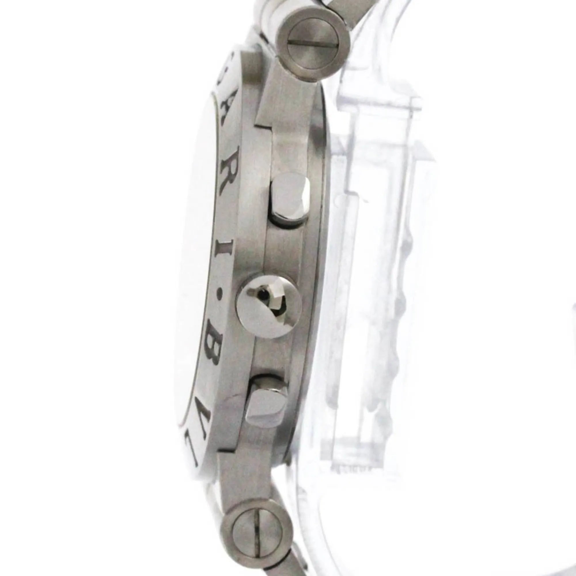 Bvlgari Diagono Chronograph Quartz Stainless Steel Watch (Pre-Owned)