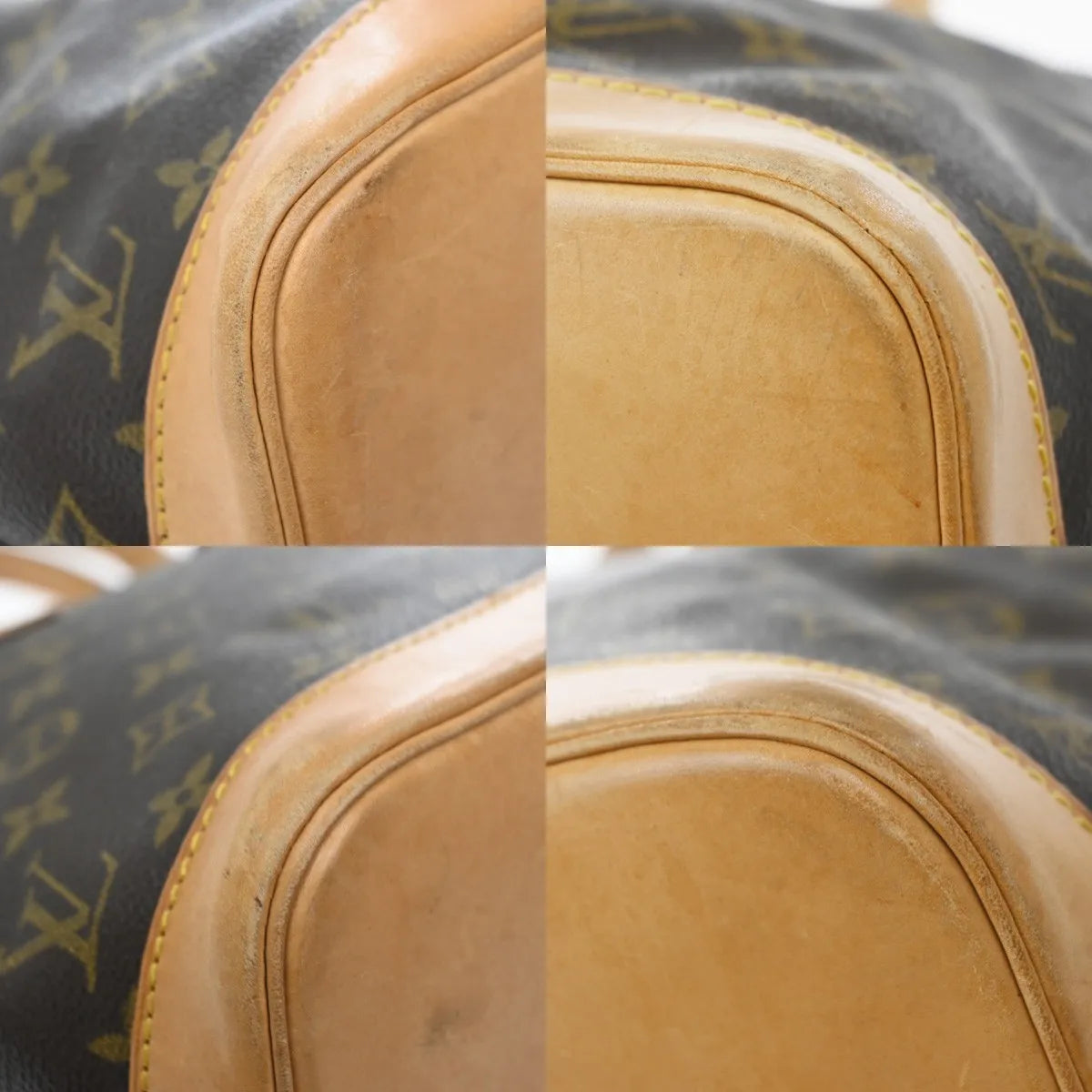 Louis Vuitton Alma Monogram Brown Canvas Handbag (Pre-Owned)