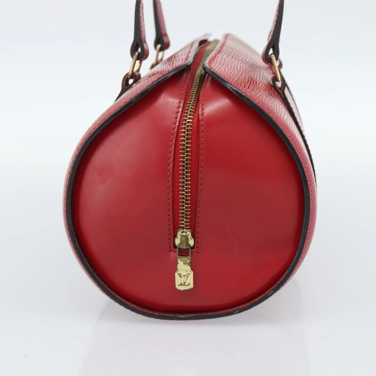 Louis Vuitton Soufflot Epi Leather Red Leather Handbag (Pre-Owned)