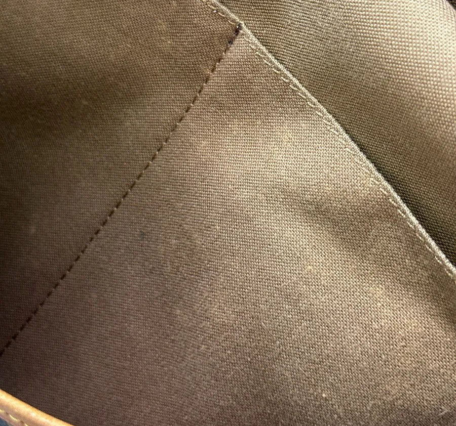Louis Vuitton Saumur Monogram Canvas Brown Canvas Shoulder Bag Bag (Pre-Owned)