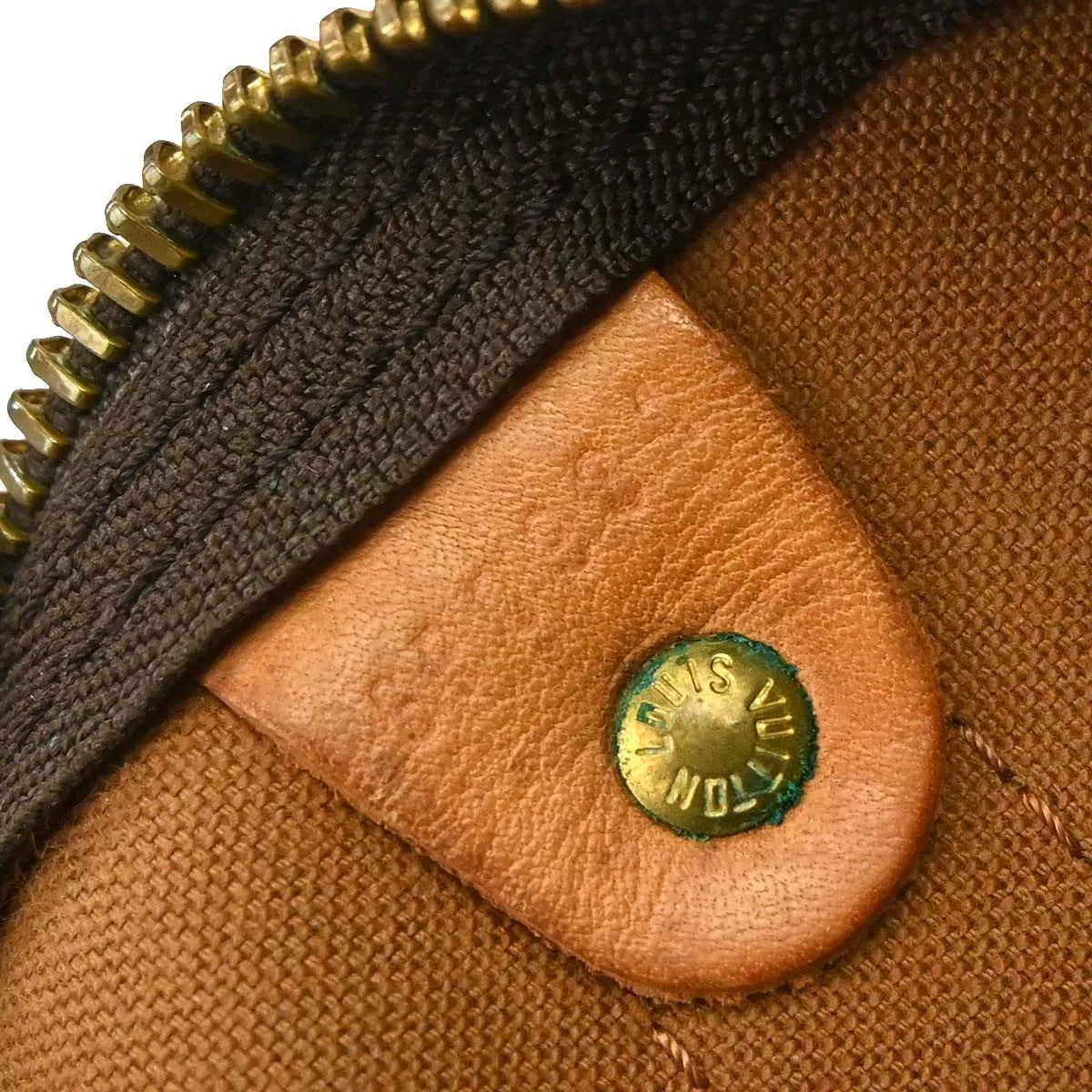 Louis Vuitton Keepall Bandouliere Bag Monogram Canvas Brown Canvas Travel Bag Bag (Pre-Owned)